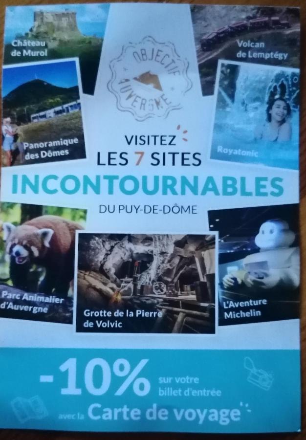 Iris, Gite Saint Antoine, Orcival, Entre Sancy Et Volcans D'Auvergne Exterior photo